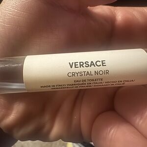 Versace Crystal Noir Eau de Toilette - Elegant White and Clear Design